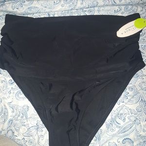 Black bottom swimwear